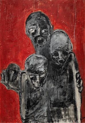 Bonhams : Bertina Lopes (Mozambican, 1924-2012) 'Che non muore mai e ...