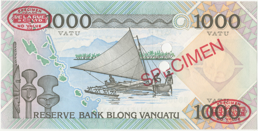 Bonhams : Vanuatu, Reserve Bank, (1)