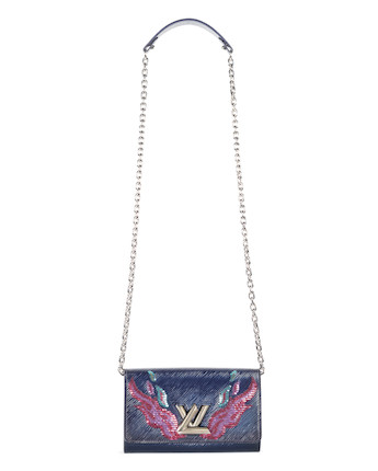 Bonhams : Navy Blue Sequin Bird PM Twist Bag, Louis Vuitton, c