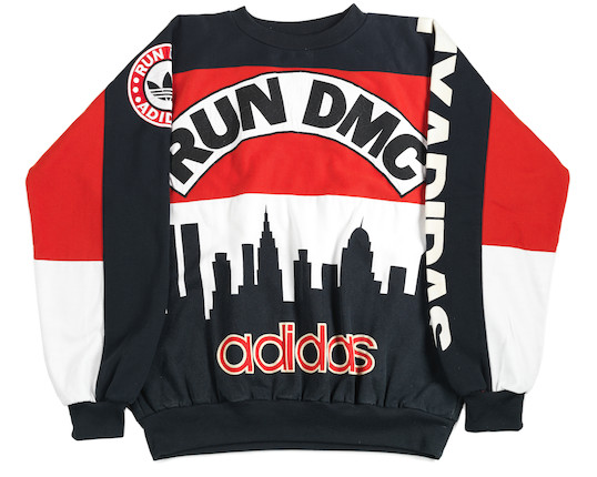 Soedan Beschaven Ligatie Bonhams : Run-DMC / Adidas Sweatshirt, 1986 Size L