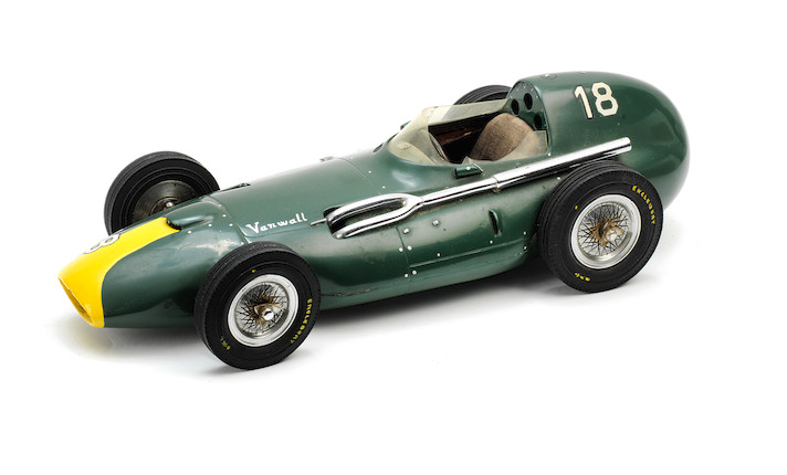 Bonhams : A 112 scale model of a Vanwall Grand Prix car by Michele ...