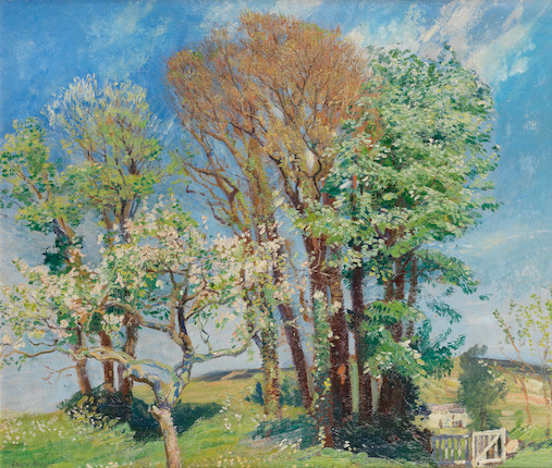 Bonhams : Dame Laura Knight, RA, RWS (British, 1877-1970) Spring ...