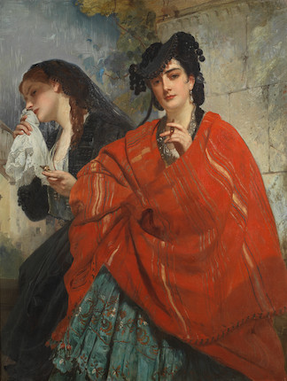 Henri Guillaume Schlesinger (French, 1814-1893) The Five Senses image 5