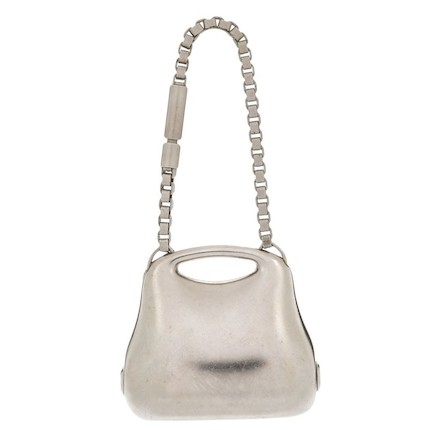 Bonhams : Silver 'Millennium' Bag Charm, Chanel, Premier 2005 Collection,  (Includes box)