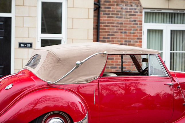 1952 Lagonda 2.6 Drophead Coupé   Chassis no. LAG/50/480 Engine no. LBoA/50/559 image 46