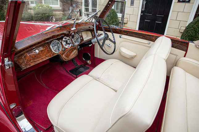1952 Lagonda 2.6 Drophead Coupé   Chassis no. LAG/50/480 Engine no. LBoA/50/559 image 36