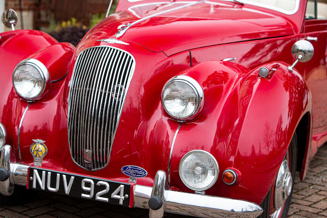 1952 Lagonda 2.6 Drophead Coupé   Chassis no. LAG/50/480 Engine no. LBoA/50/559 image 11