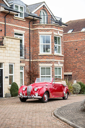 1952 Lagonda 2.6 Drophead Coupé   Chassis no. LAG/50/480 Engine no. LBoA/50/559 image 7