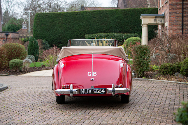1952 Lagonda 2.6 Drophead Coupé   Chassis no. LAG/50/480 Engine no. LBoA/50/559 image 4