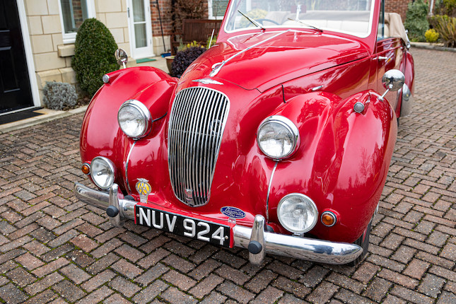 1952 Lagonda 2.6 Drophead Coupé   Chassis no. LAG/50/480 Engine no. LBoA/50/559 image 42