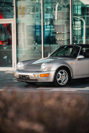 Delivered new to the late Diego Armando Maradona,1992 Porsche 911 Carrera 2 Type 964 'Works Turbo Look' Cabriolet  Chassis no. WP0ZZZ96ZNS452830 image 75