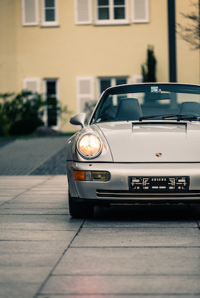 Delivered new to the late Diego Armando Maradona,1992 Porsche 911 Carrera 2 Type 964 'Works Turbo Look' Cabriolet  Chassis no. WP0ZZZ96ZNS452830 image 72