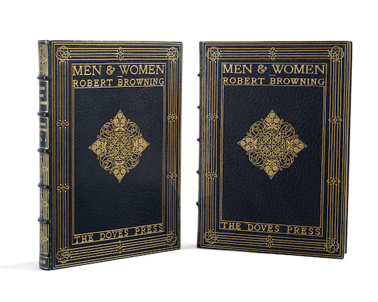 Bonhams DOVES PRESS BROWNING (ROBERT) Men and Women, 2 vol