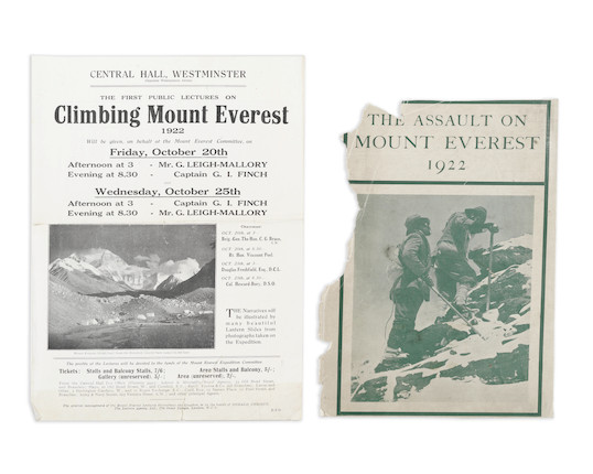 Livre Relié Cuir 'The Assault On Mount Everest 1922-1923' - Édition De Luxe, Neuf