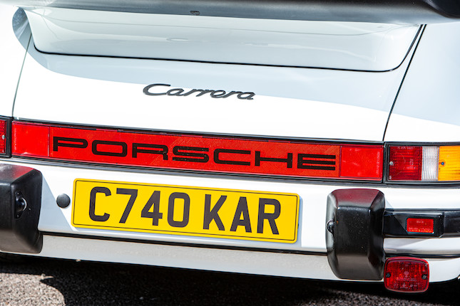 1986 Porsche 911 Carrera 3.2-Litre Supersport Targa  Chassis no. WP0ZZZ91ZGS140939 image 8