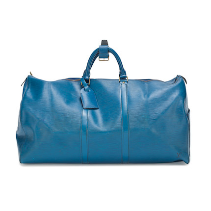 Bonhams : Four Louis Vuitton items - one royal blue epi leather