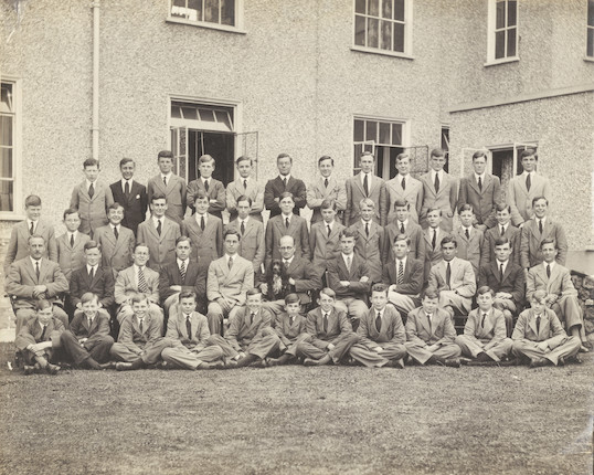 Bonhams : TURING (ALAN) School photograph depicting the boys of ...