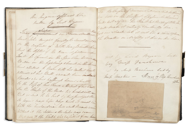 Bonhams : ALBUM - NAPOLEONIC ERA & NOBILITY Album titled 'Lady/ Emily ...