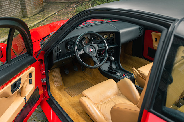 Only 1,300 kilometres from new,1991 Alfa Romeo  SZ Coupé  Chassis no. ZAR16200003000590 Engine no. AR61501000600 image 17