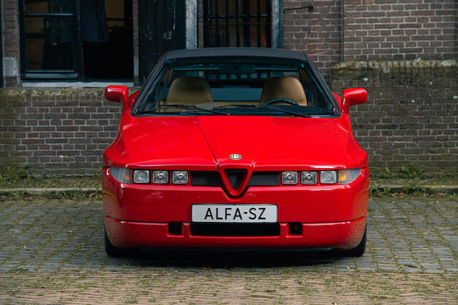 Only 1,300 kilometres from new,1991 Alfa Romeo  SZ Coupé  Chassis no. ZAR16200003000590 Engine no. AR61501000600 image 10