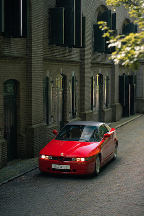 Only 1,300 kilometres from new,1991 Alfa Romeo  SZ Coupé  Chassis no. ZAR16200003000590 Engine no. AR61501000600 image 8