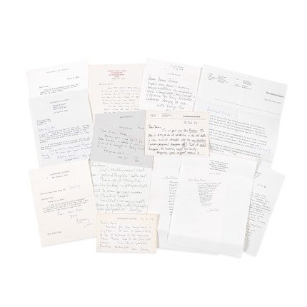 Bonhams : Various Actors a collection of letters by actors, writers ...