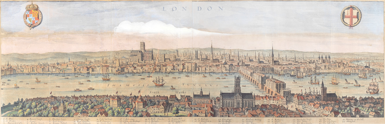 Bonhams : LONDON MERIAN (MATTHAEUS) London, c.1638