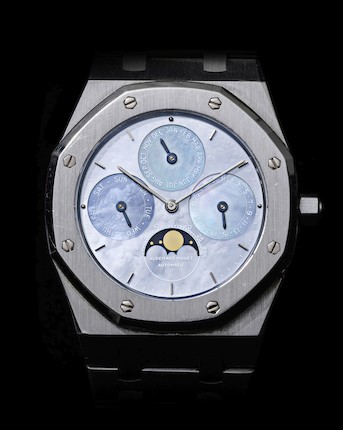 ᐉ Audemars Piguet Royal Oak Perpetual Calendar Platinum Watch  25829PT.OO.0944PT.01 Price ⇒ Mio Jewelry