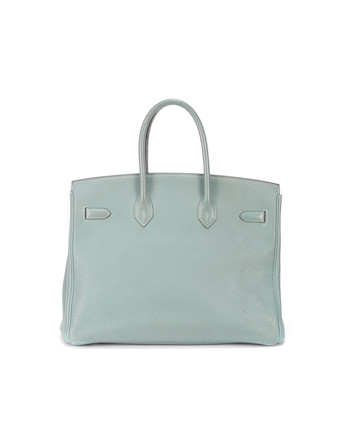 Hermes Clemence Leather Birkin Bag