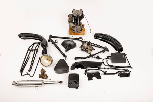 Property of a deceased's estate, 1938 Sunbeam 347cc Model 8 Project Frame no. 25/2/1475 Engine no. A24E-536 image 1