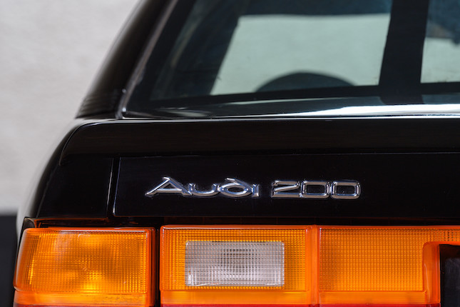 Unique Audi works car and part of Audi's speed record breaking team of 1988,1988 Audi 200 Turbo Quattro 'Nardò 6000' Speed Record Car  Chassis no. N6000/1 image 32