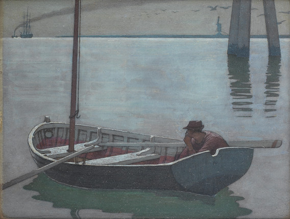 Frederic Cayley Robinson, ARA, RWS (British, 1862-1927) The outward bound image 1