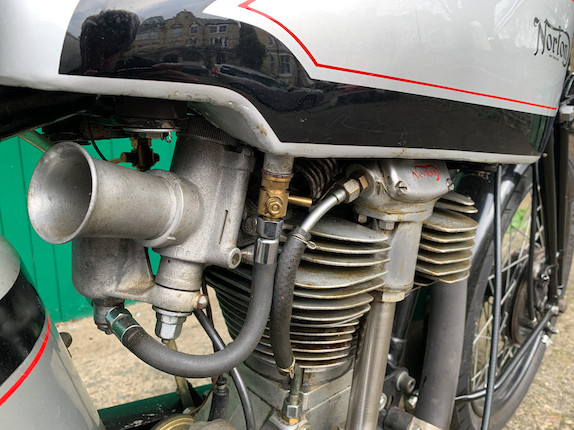 1937 Norton 490cc Model 30 International Racing Motorcycle Frame no. 30 71953 Engine no. 78494 image 13
