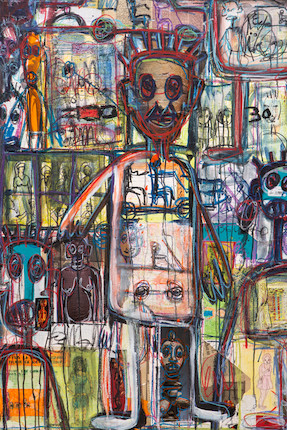Abdoulaye Diarrassouba Aboudia (Côte d'Ivoire, né en 1983) Sans titre, 2013 image 8