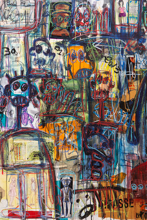 Abdoulaye Diarrassouba Aboudia (Côte d'Ivoire, né en 1983) Sans titre, 2013 image 7