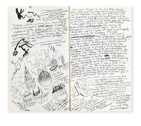 Bonhams : Ray Lowry (British, 1944-2008) A Sketchbook Containing ...