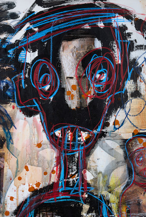 Abdoulaye Diarrassouba Aboudia (Côte d'Ivoire, né en 1983) Sans titre, 2013 image 5