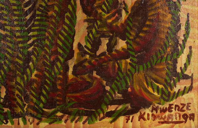 Kibwanga Mwenze (République Démocratique du Congo, 1925-1999) Sans titre, 1971 image 2