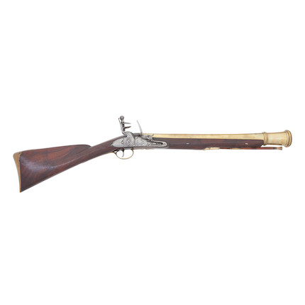 Bonhams : A Fine Irish Brass-Barrelled Flintlock Blunderbuss