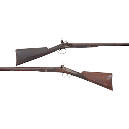 Bonhams : A 16-Bore Flintlock D.B. Sporting Gun (2)