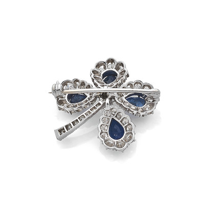Lot De 3 Pin's Revers Ange - Bob Siemon / Olit - Saphir/Diamant/Strass