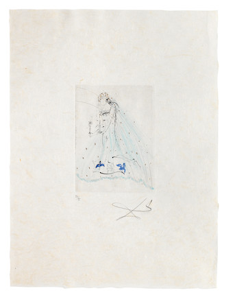 Bonhams : Salvador Dalí (1904-1989) Petits Nus Ronsard, from Actes Nues ...