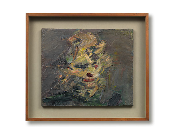 Bonhams : FRANK AUERBACH (B. 1931) Head of Catherine Lampert 1983-84