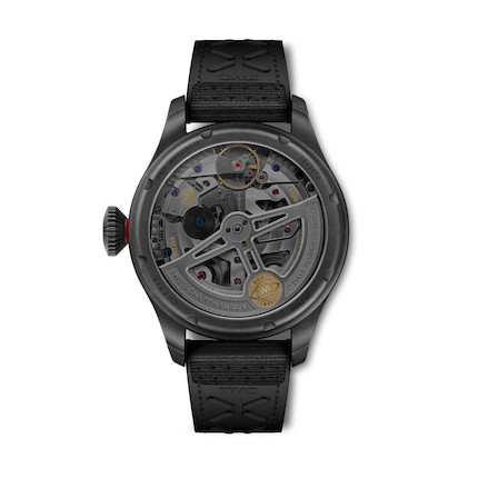 OFFERED FOR CHARITY A LIMITED EDITION BLACK CERATANIUMIWC BIG PILOT'S WATCH PERPETUAL CALENDAR WRISTWATCH WITH MOON PHASE Big Pilot's Watch Perpetual Calendar Edition Toto Wolff x Mercedes-AMG Petronas Formula One Team, Ref IW503607 Limited Edition No 50/100, image 5
