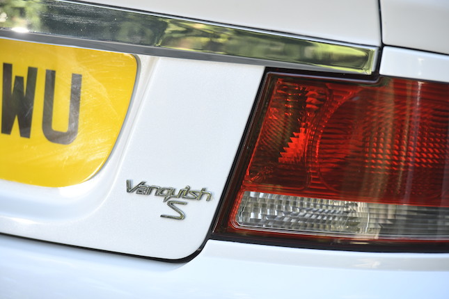 2005 Aston Martin Vanquish S Coupé  Chassis no. SCFA14325B501877 Engine no. AM06/10137 image 48