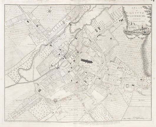 Bonhams : KENT ANDREWS (JOHN), A. DURY AND W. HERBERT. A Topographical ...