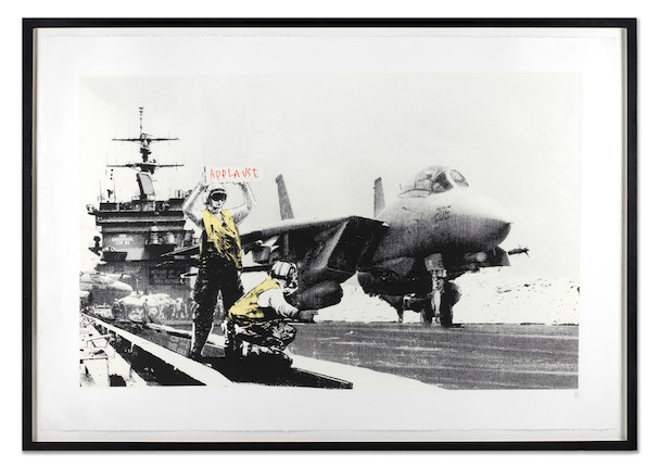 Banksy (born 1974) Applause (LA Edition), 2006 (Published by Modern Multiples Fine Art Editions, Los Angeles) image 2