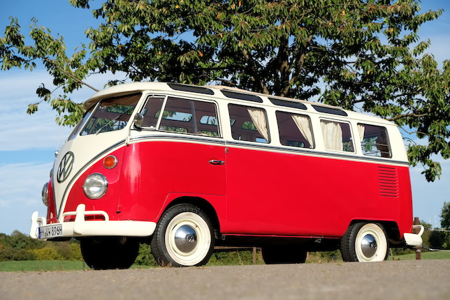 Bonhams : 1965 Volkswagen Type 2 (T1) 21-Window Deluxe Microbus Chassis ...