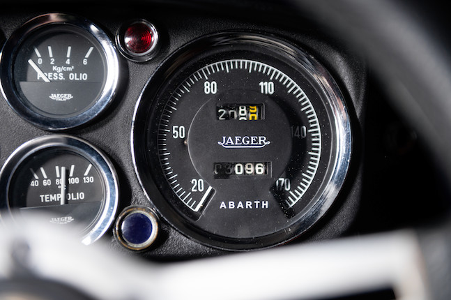 1966 FIAT Abarth 595  Chassis no. 110F 1119016 Abarth 105 1775 Engine no. 110F000 1205176 image 5
