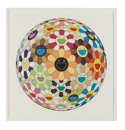 Sold at Auction: Takashi Murakami, Takashi Murakami, Japanese (1962-),  Flowerball, soccer ball, 8 1/2 x 10 x 9 in. (21.6 x 25.4 x 22.9 cm.)